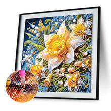 Load image into Gallery viewer, Diamond Painting - Partial Special Shaped - Beautiful flower (30*30CM)
