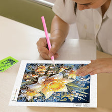 Load image into Gallery viewer, Diamond Painting - Partial Special Shaped - Beautiful flower (30*30CM)

