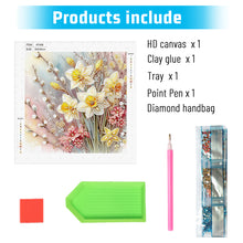 Load image into Gallery viewer, Diamond Painting - Partial Special Shaped - Beautiful flower (30*30CM)
