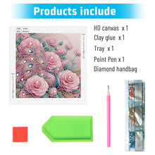 Load image into Gallery viewer, Diamond Painting - Partial Special Shaped - Beautiful flower (30*30CM)
