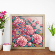 Load image into Gallery viewer, Diamond Painting - Partial Special Shaped - Beautiful flower (30*30CM)

