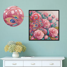 Load image into Gallery viewer, Diamond Painting - Partial Special Shaped - Beautiful flower (30*30CM)
