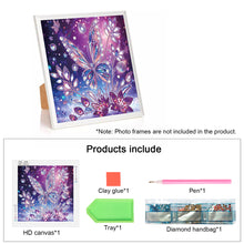 Load image into Gallery viewer, Diamond Painting - Partial Special Shaped - Dream butterfly (30*30CM)
