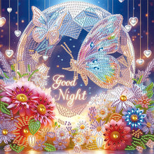 Load image into Gallery viewer, Diamond Painting - Partial Special Shaped - Dream butterfly (30*30CM)
