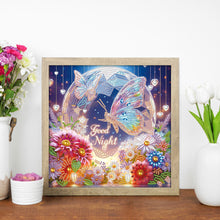 Load image into Gallery viewer, Diamond Painting - Partial Special Shaped - Dream butterfly (30*30CM)
