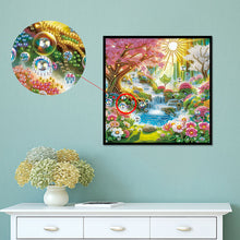 Load image into Gallery viewer, Diamond Painting - Partial Special Shaped - Wonderful tree (30*30CM)
