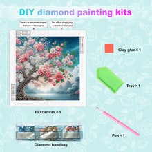 Load image into Gallery viewer, Diamond Painting - Partial Special Shaped - Wonderful tree (30*30CM)
