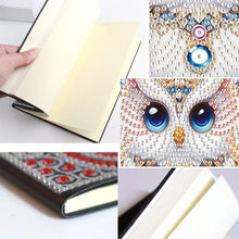 Load image into Gallery viewer, 50 Pages A5 Special Shaped Animal Mandala 5D Diamond Painting Notebook for Teens
