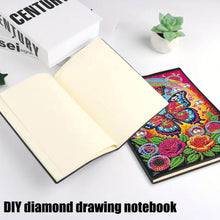 Load image into Gallery viewer, 50 Pages A5 Special Shaped Animal Mandala 5D Diamond Painting Notebook for Teens
