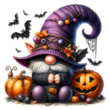 Load image into Gallery viewer, Diamond Painting - Full Round - Halloween gnome (30*30CM)
