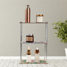Load image into Gallery viewer, 3 Tier Acrylic Special Shape Flower Diamond Painting Storage Rack for Bathroom
