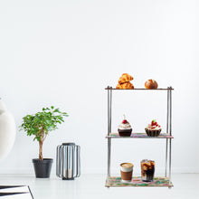 Load image into Gallery viewer, 3 Tier Acrylic Special Shape Flower Diamond Painting Storage Rack for Bathroom
