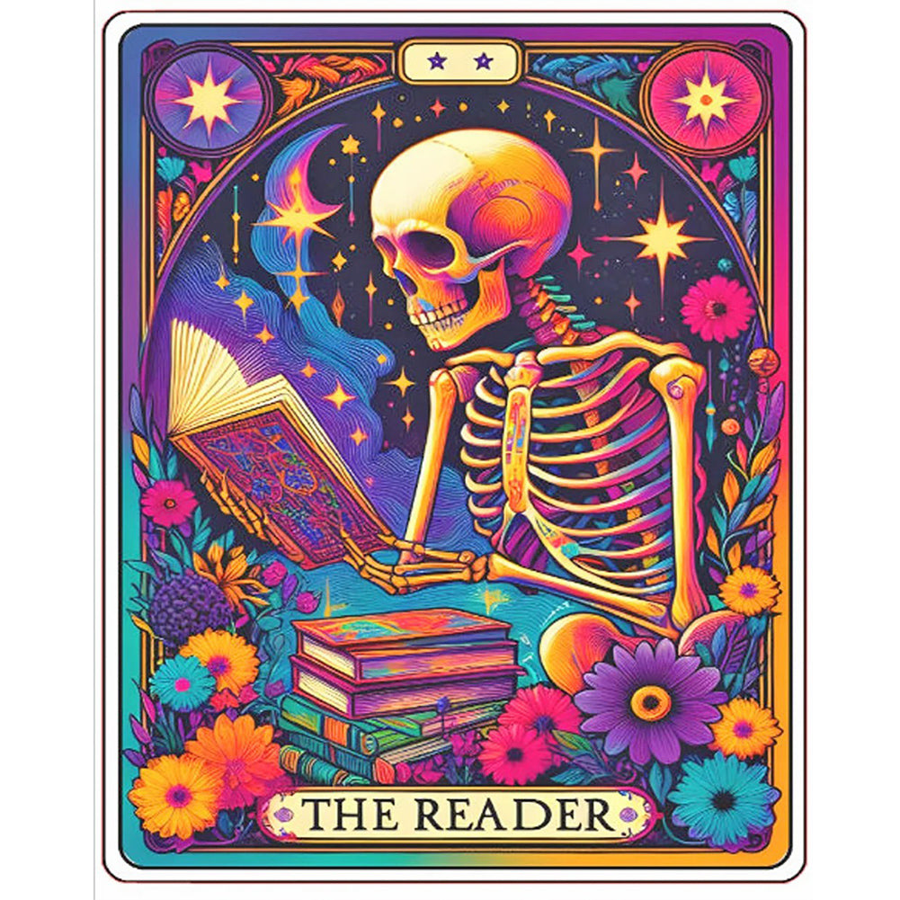 Diamond Painting - Full Round - Horror tarot cards (40*50CM)
