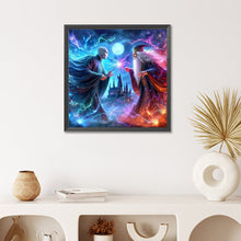 Load image into Gallery viewer, Diamond Painting - Full Round - Albus Dumbledore Voldemort (50*50CM)

