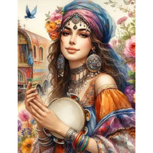 Load image into Gallery viewer, Diamond Painting - Full Round - Ethnic girl (50*60CM)

