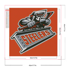 Load image into Gallery viewer, AB Diamond Painting - Full Round - Sheffield steel plant (40*40CM)
