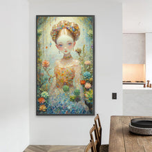 Load image into Gallery viewer, Diamond Painting - Full Round - Succulent crystal girl (40*70CM)
