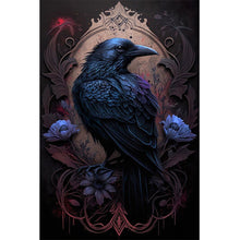 Load image into Gallery viewer, Diamond Painting - Full Round - Black crow (40*60CM)
