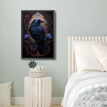 Load image into Gallery viewer, Diamond Painting - Full Round - Black crow (40*60CM)
