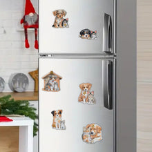 Load image into Gallery viewer, 6Pcs Animal Diamond Painting Refrigerator Magnets for Home Decor (Cat and Dog)
