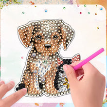 Load image into Gallery viewer, 6Pcs Animal Diamond Painting Refrigerator Magnets for Home Decor (Cat and Dog)
