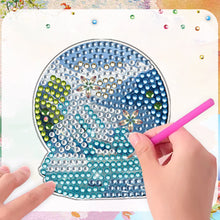 Load image into Gallery viewer, 6Pcs Diamond Painting Refrigerator Magnets for Home Decor (River Crystal Ball)
