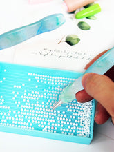 Load image into Gallery viewer, Diamond Painting Art Sticky Drill Dot Pen Stylus Diamond Art Pen (Blue Green)
