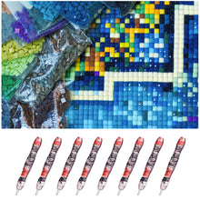 Load image into Gallery viewer, Diamond Painting Art Sticky Drill Dot Pen Stylus Diamond Art Pen (Black Red)
