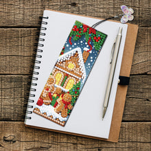 Load image into Gallery viewer, 3Pcs Special Shape Christmas Diamond Painting Bookmark Making Kit 14.7x5cm
