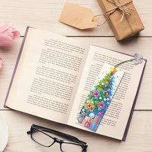 Load image into Gallery viewer, 3Pcs Special Shape Christmas Diamond Painting Bookmark Making Kit 14.7x5cm
