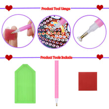 Load image into Gallery viewer, 3Pcs Special Shape Christmas Diamond Painting Bookmark Making Kit 14.7x5cm
