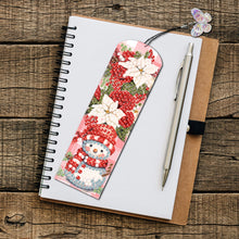 Load image into Gallery viewer, 3Pcs Special Shape Christmas Diamond Painting Bookmark Making Kit 14.7x5cm
