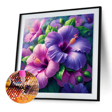 Load image into Gallery viewer, Diamond Painting - Full Round - Hibiscus (30*30CM)
