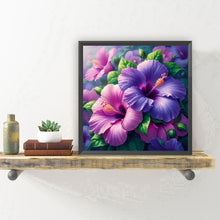 Load image into Gallery viewer, Diamond Painting - Full Round - Hibiscus (30*30CM)
