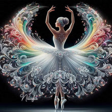 Load image into Gallery viewer, Diamond Painting - Full Round - Dream ballet girl (40*40CM)
