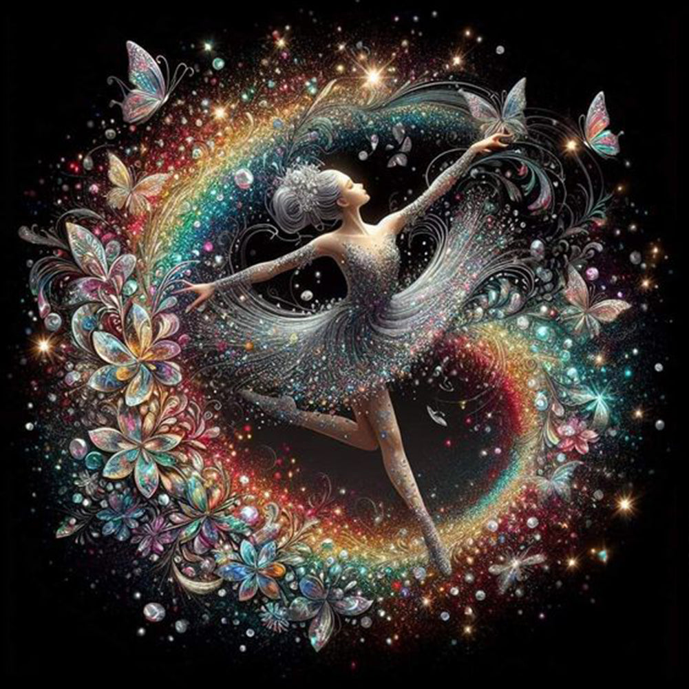 Diamond Painting - Full Round - Dream ballet girl (40*40CM)