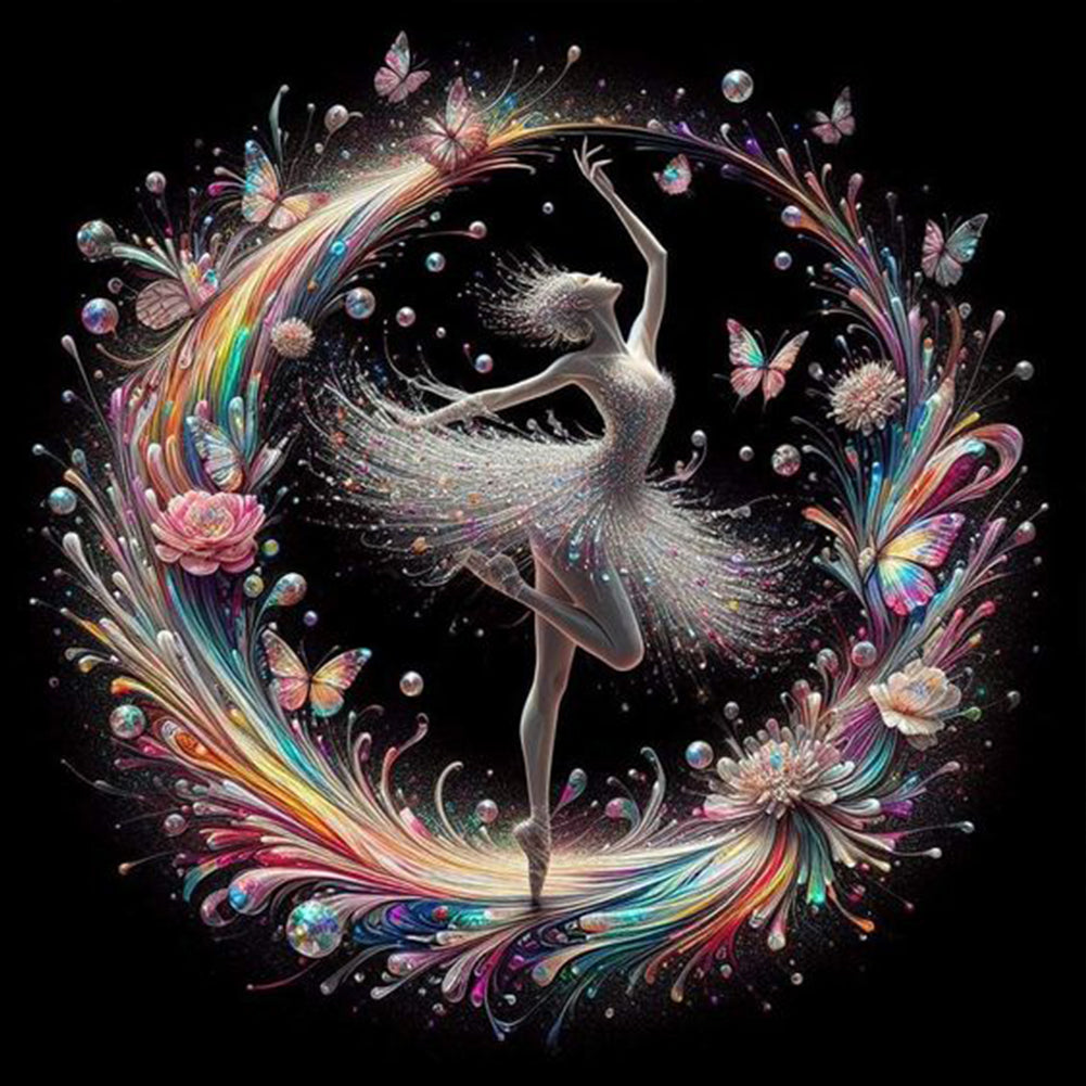 Diamond Painting - Full Round - Dream ballet girl (40*40CM)
