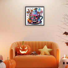 Load image into Gallery viewer, Diamond Painting - Partial Special Shaped - Halloween ¡¤ Ghost candy (30*30CM)

