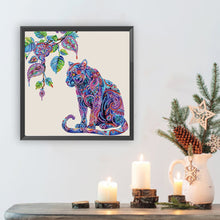 Load image into Gallery viewer, Diamond Painting - Full Round - Leopard (30*30CM)
