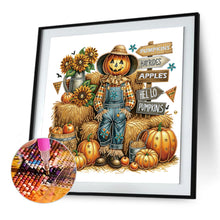 Load image into Gallery viewer, Diamond Painting - Partial Special Shaped - Pumpkin straw (40*40CM)
