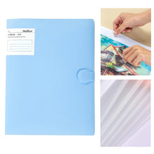 Load image into Gallery viewer, Cross Stitch Canvas Storage Binder A3 Organizer Binder Waterproof for DIY Crafts
