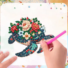 Load image into Gallery viewer, 6Pcs Sea Turtles Diamond Painting Fridge Magnet for Fridge Whiteboards
