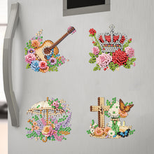 Load image into Gallery viewer, 6Pcs Small Elements Of Life Diamond Painting Fridge Magnet for Fridge Whiteboard
