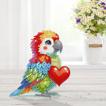 Load image into Gallery viewer, Acrylic Special Shaped Shaking Head Christmas Desktop Diamond Art Kits (Parrot)
