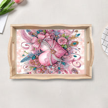 Load image into Gallery viewer, Diamond Painting Wooden Serving Tray Diamond Art Dining Plate (Heart Gift)
