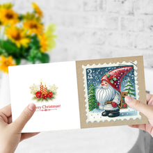 Load image into Gallery viewer, 6Pcs Gnome Stamp DIY Diamond Painting Card for Holiday Party Favors for Kids
