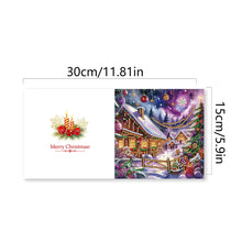 Load image into Gallery viewer, 6Pcs Christmas DIY Diamond Painting Card for Holiday Party Favors for Friends
