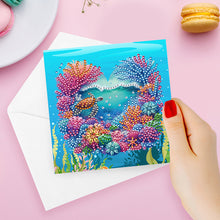 Load image into Gallery viewer, 6Pcs Turtle DIY Diamond Painting Card for Holiday Party Favors for Adults Kids
