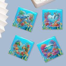 Load image into Gallery viewer, 6Pcs Turtle DIY Diamond Painting Card for Holiday Party Favors for Adults Kids
