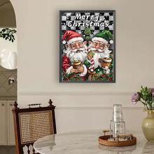 Load image into Gallery viewer, Diamond Painting - Full Round - Christmas gnome (30*40CM)
